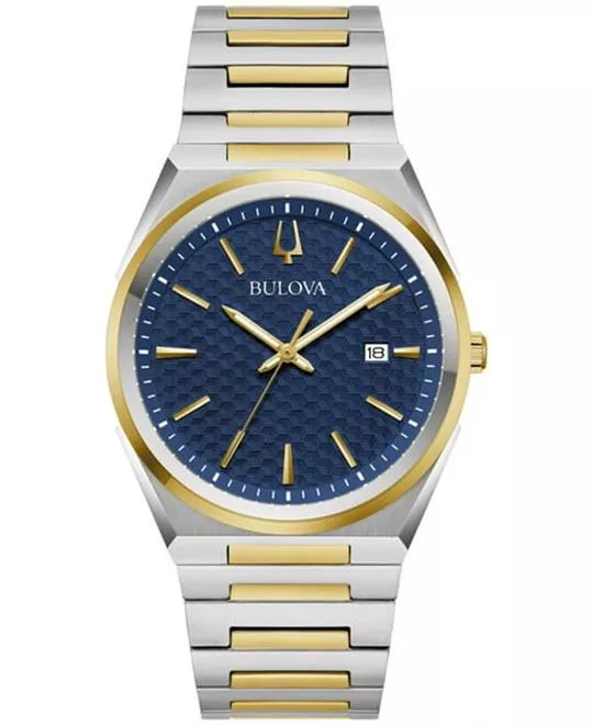 Bulova Classic Two Tone Stainless Steel Watch 39mm