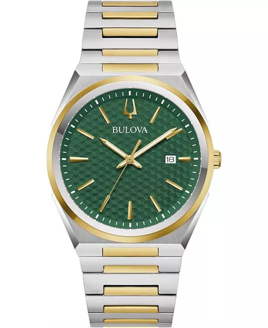 Bulova Classic Two Tone Stainless Steel Watch 39mm