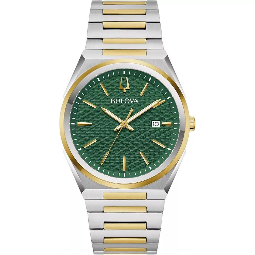 Bulova Classic Two Tone Stainless Steel Watch 39mm