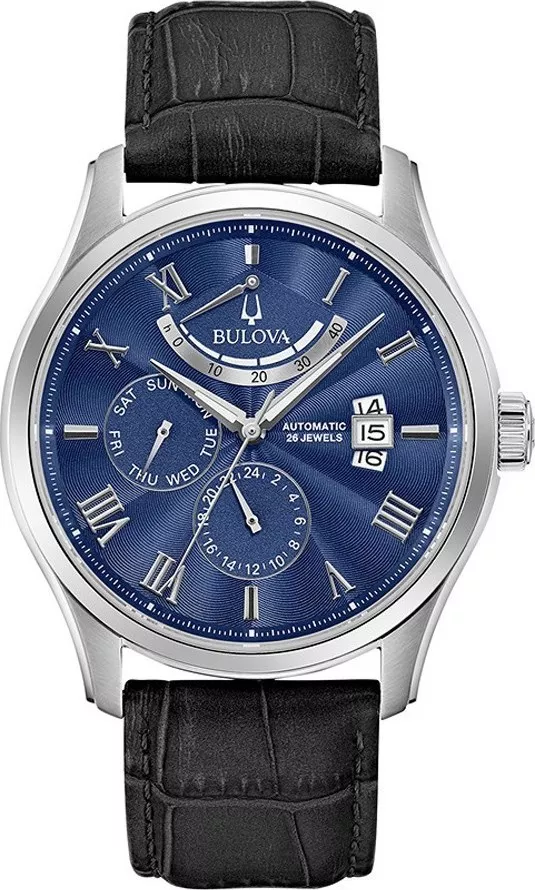 MSP: 89883 Bulova Classic Wilton Automatic Watch 43mm 20,360,000