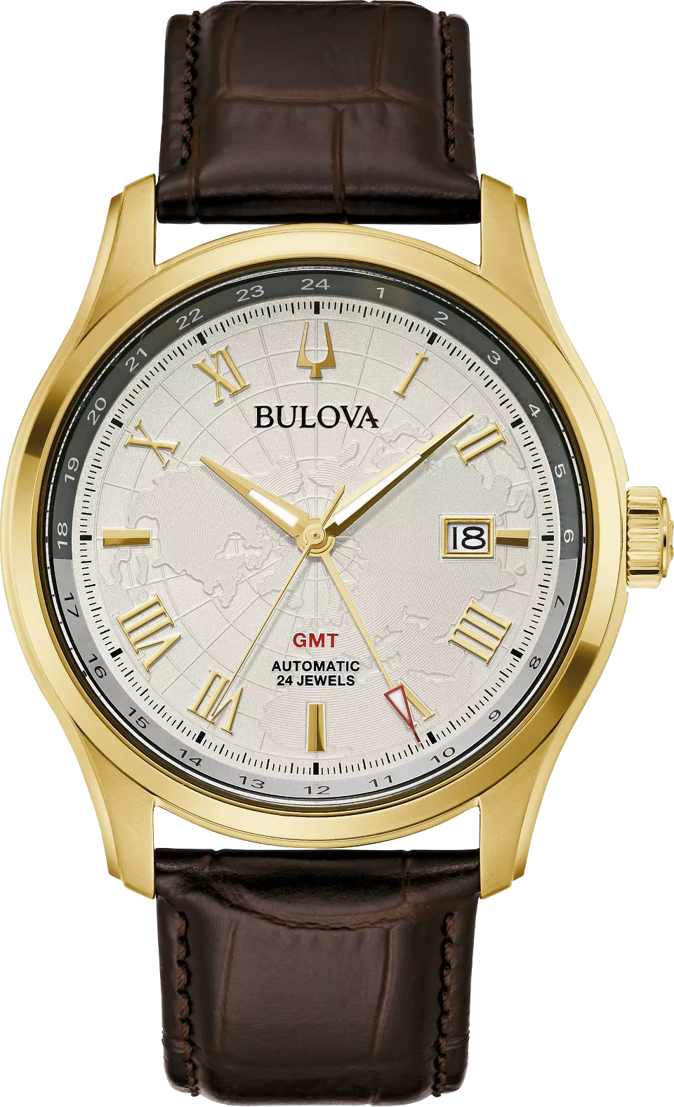 MSP: 100353 Bulova Classic Wilton GMT 43mm 31,260,000
