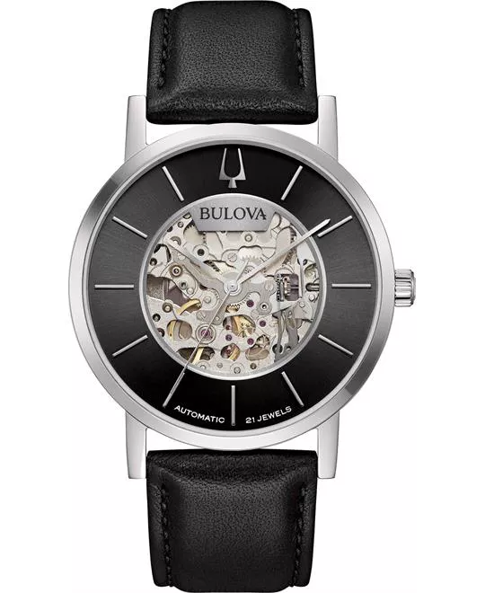 Bulova Clipper Skeleton Watch 42mm