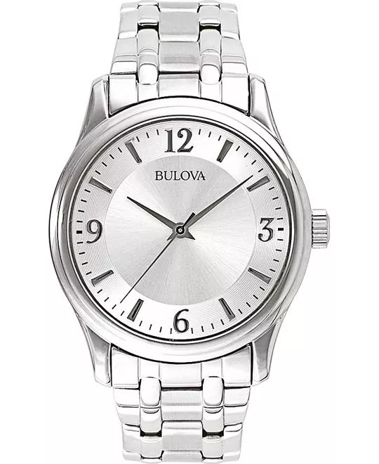 Bulova Corporate Exclusive Silver Watch 38mm