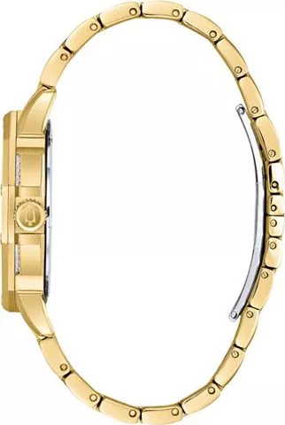Bulova Octava Crystal Watch 43mm