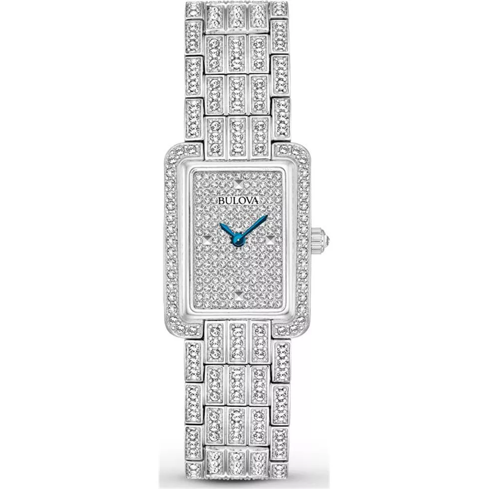 Bulova Crystal Accented Women's Watch 22x 30mm
