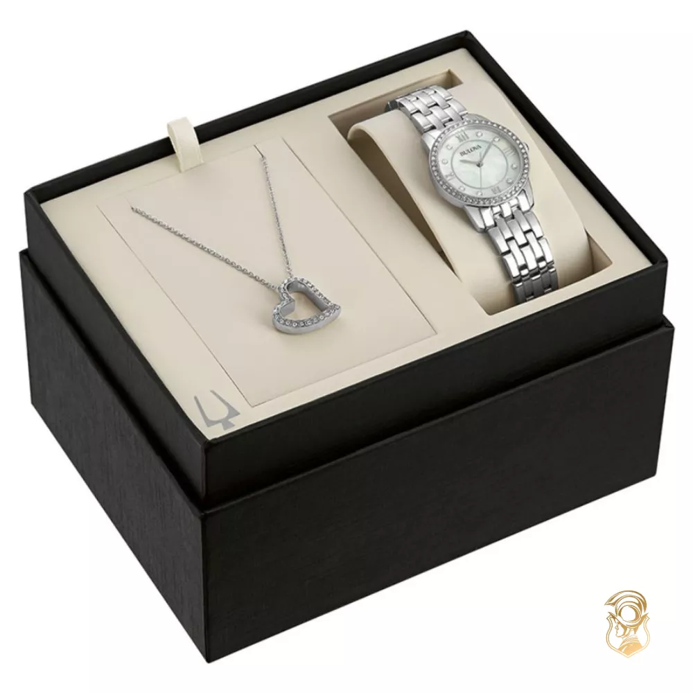 Bulova Crystal Ladies Watch 27mm