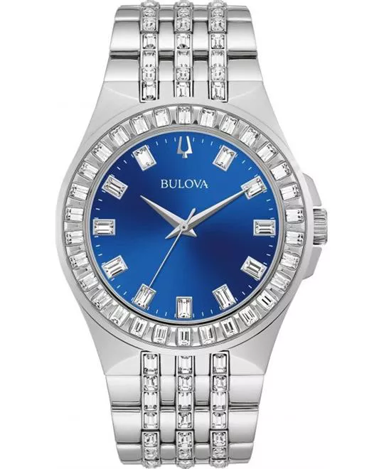 Bulova Crystal Men's Watch 42mm