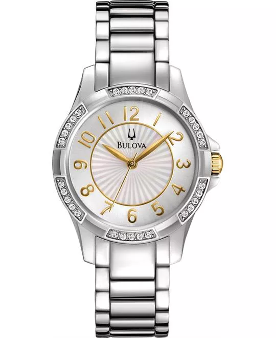 Bulova Crystal Women's Watch 30mm 