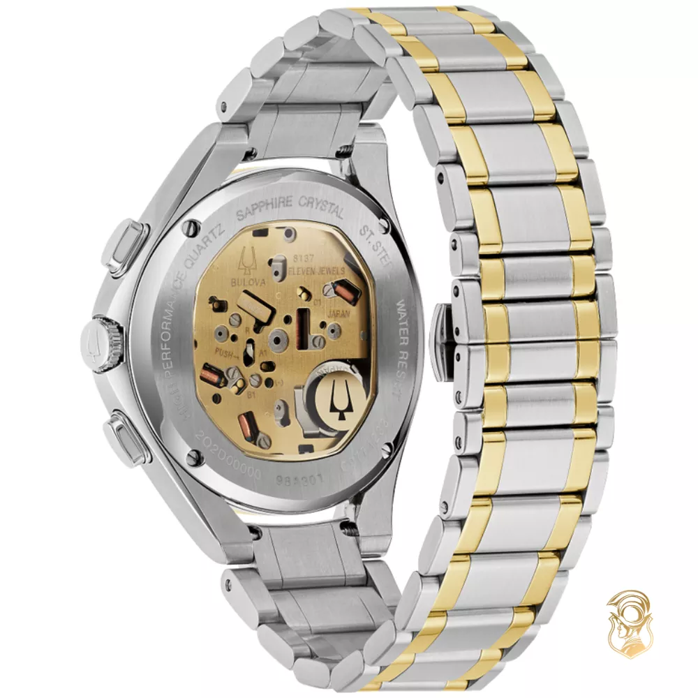 Bulova Curv Chronograph Watch 44mm