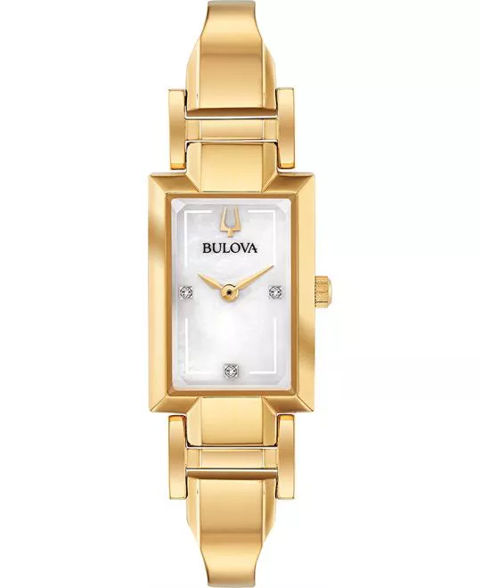 Bulova Diamond-Accent Watch 18x33mm