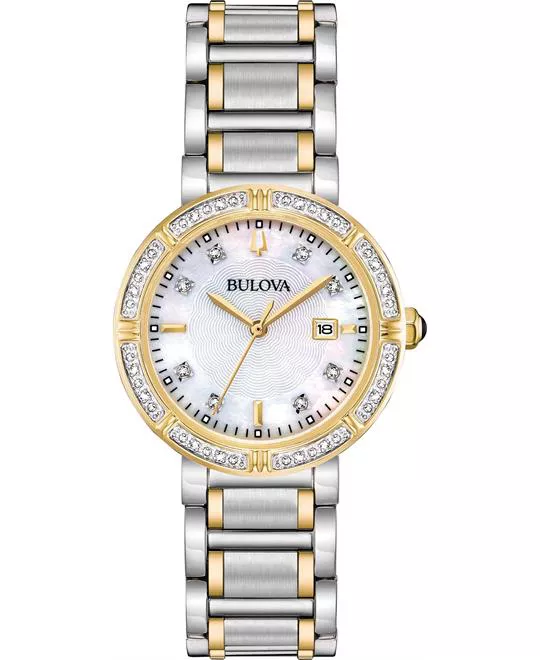 Bulova Diamond Accented Watch 30mm