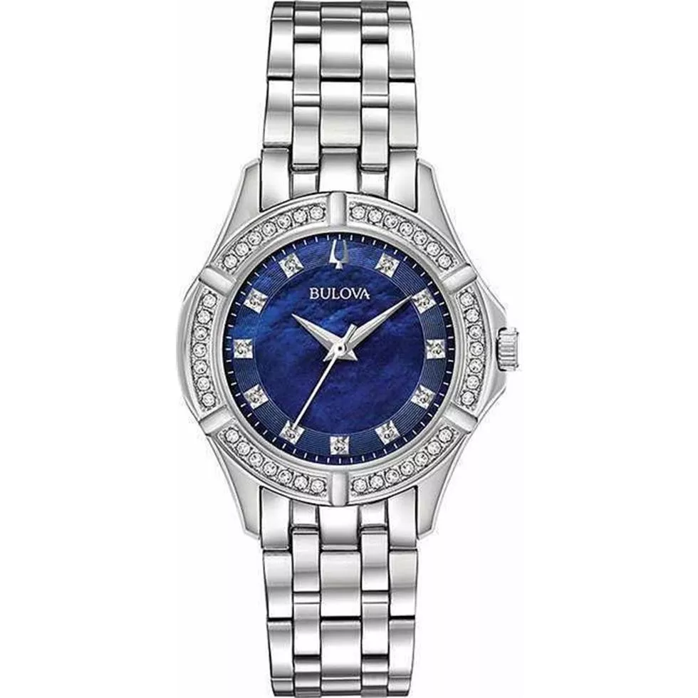 Bulova Diamond Accented Watch 31mm