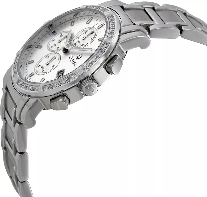 Bulova Diamond Accented Watch 39mm