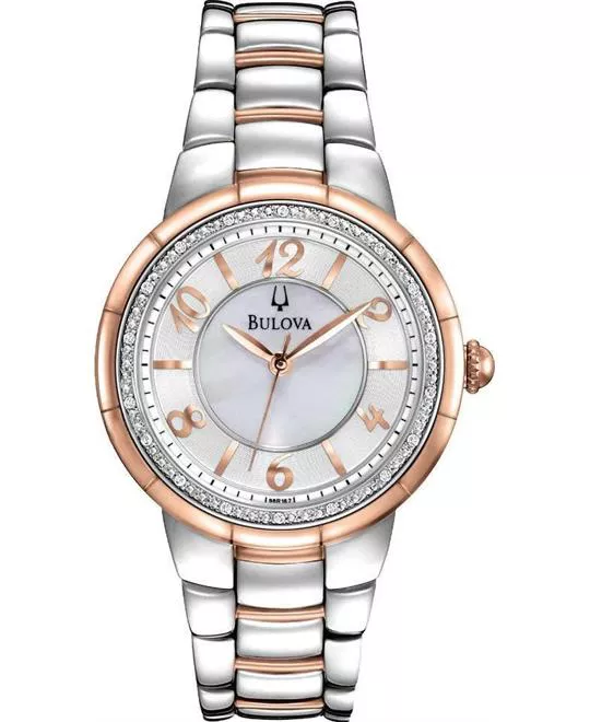 Bulova Diamond Women's Watch 34mm 