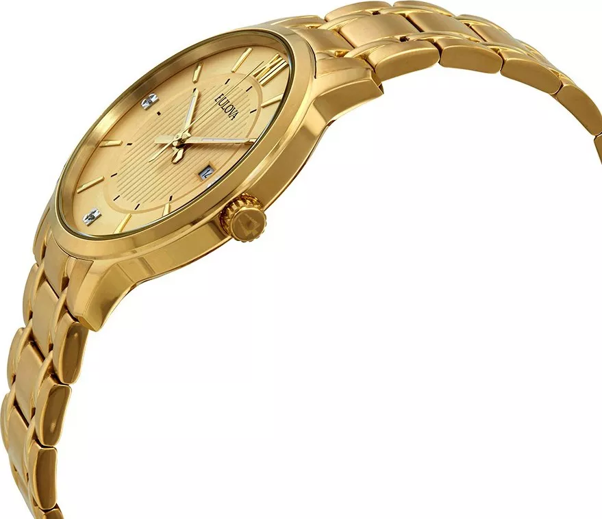 Bulova Classic Diamond Watch 42mm