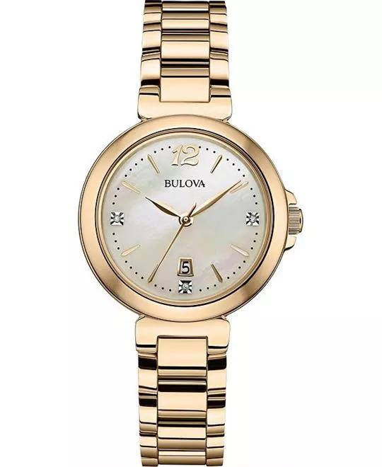 Bulova Diamonds Women's Quartz Watch 30mm