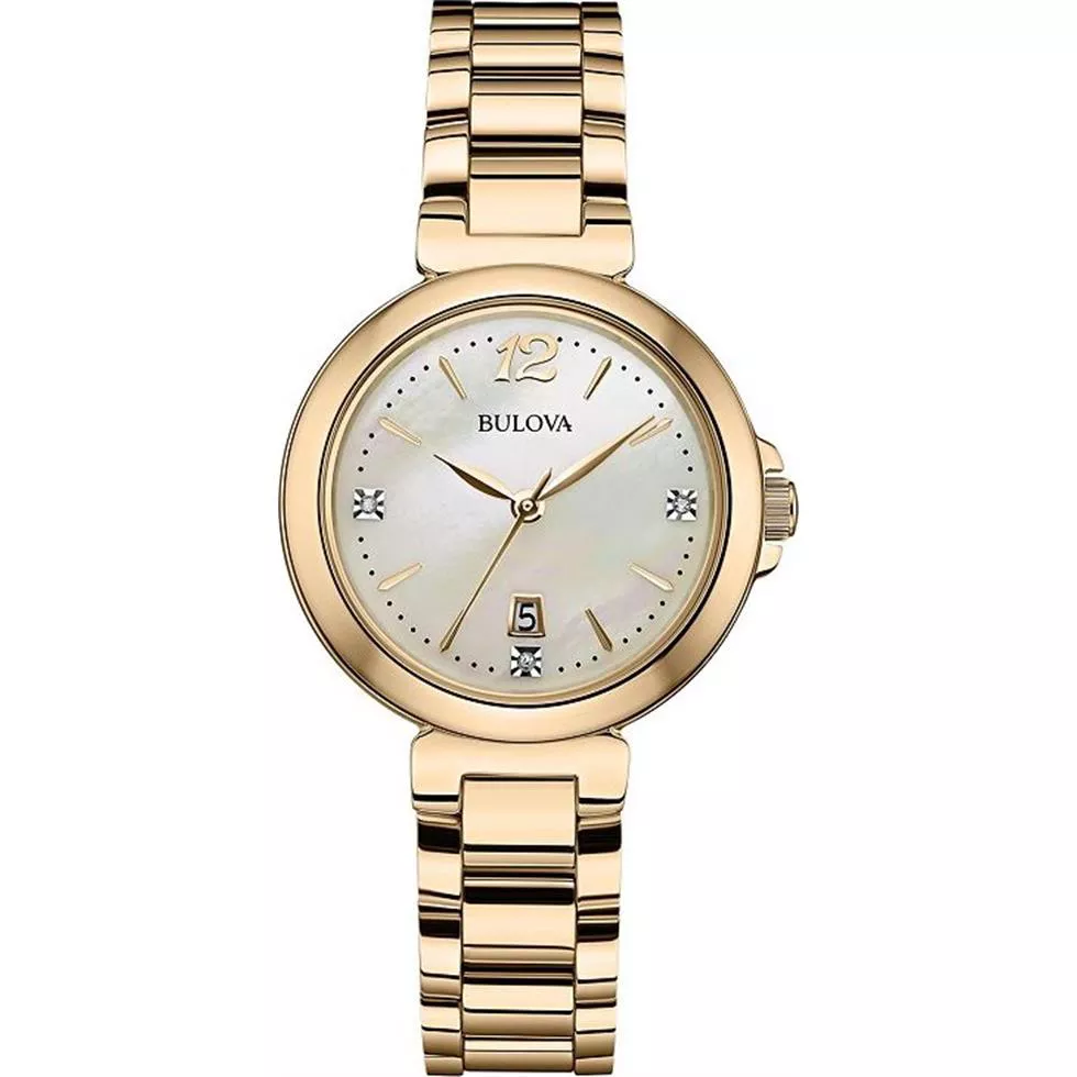 Bulova Diamonds Women's Quartz Watch 30mm