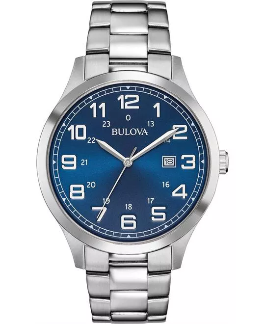 Bulova Classic Dress Blue Watch 42mm