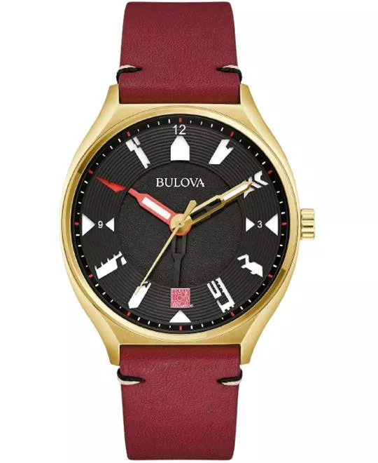 Bulova Frank Lloyd Wright Perforated Panels Watch 40mm