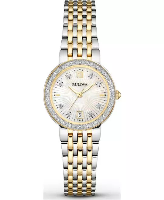 Bulova Diamond Gallery Watch 25mm