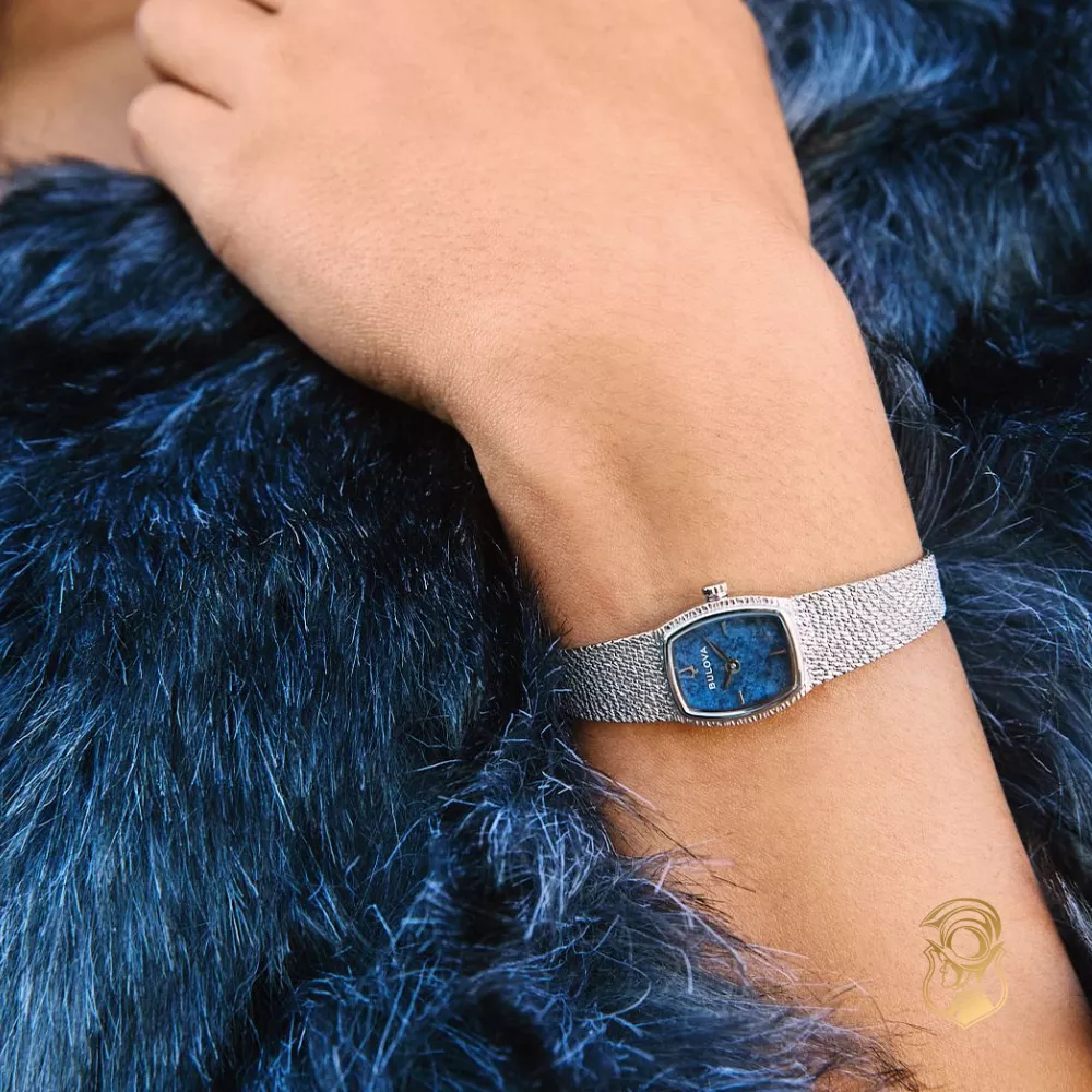 Bulova Goddess of Time Sodalite Watch 12 x 17mm