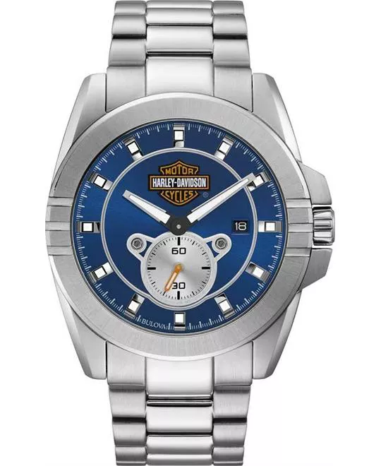 Bulova Harley-Davidson Bar & Shield Watch 44mm