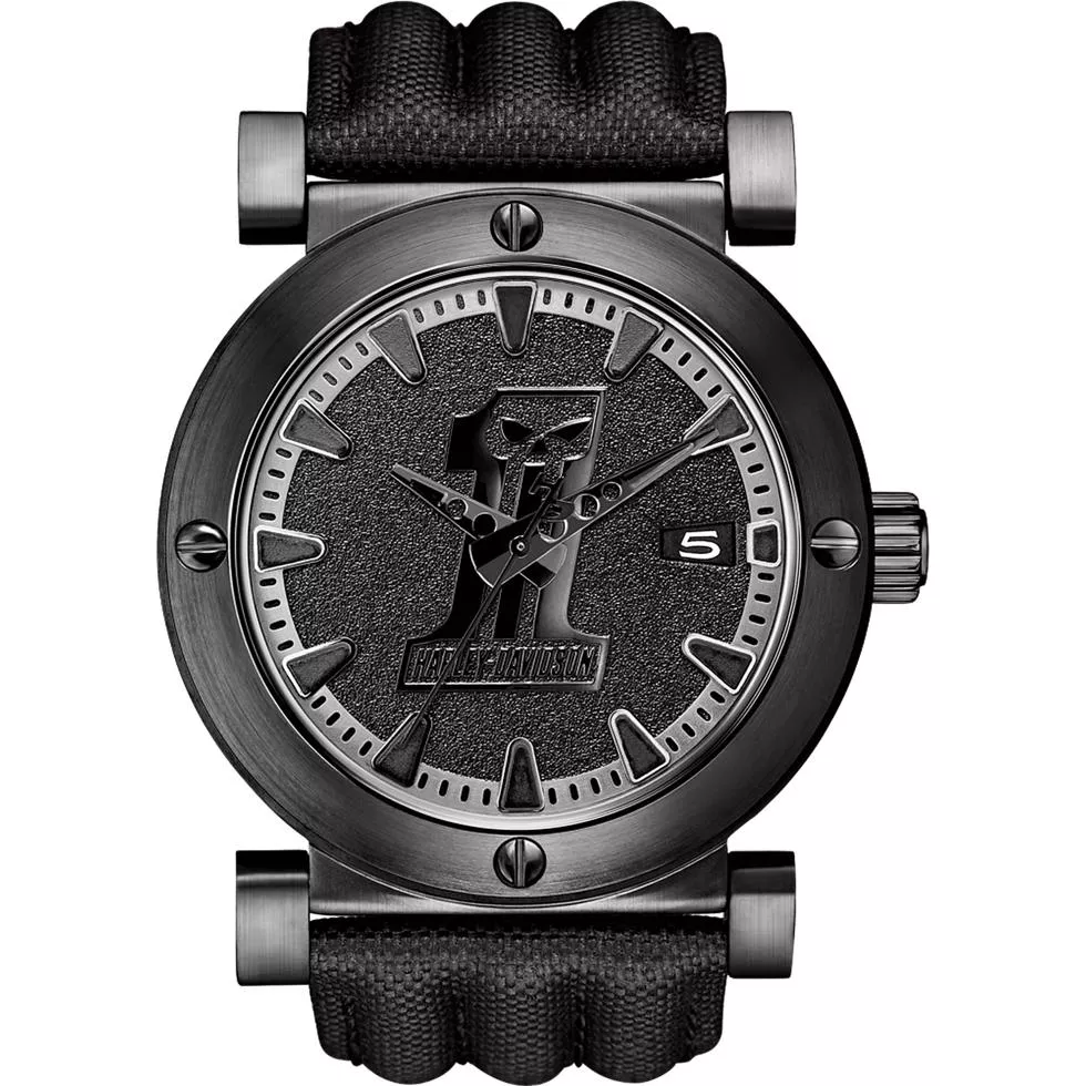 Bulova Harley-Davidson Black Watch 44mm