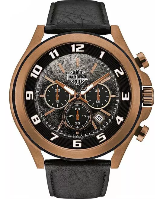 Bulova Harley-Davidson Chronograph Watch 51mm