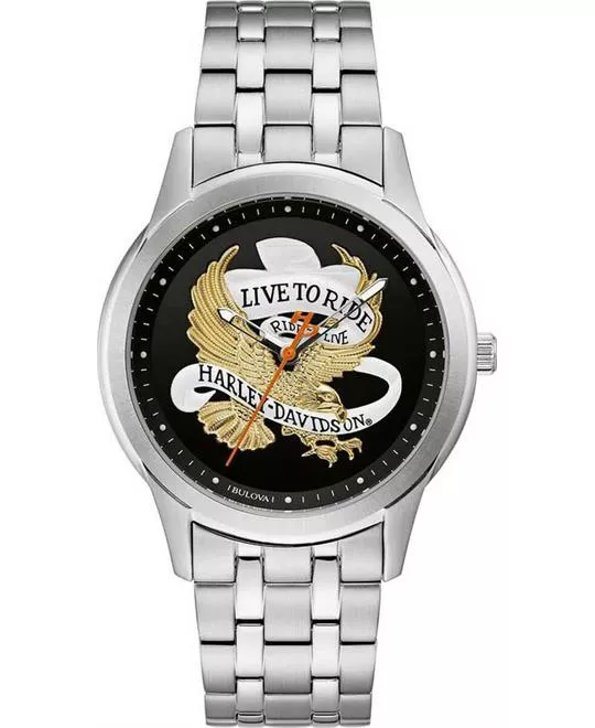 Bulova Harley-Davidson Live To Ride Eagle Watch 40mm