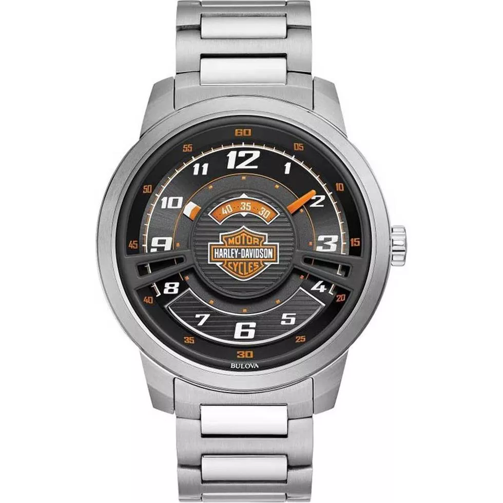 Bulova Harley-Davidson Men's Watch 43mm