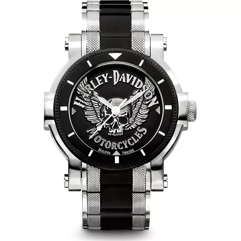 Bulova Harley-Davidson Men's Watch 44mm