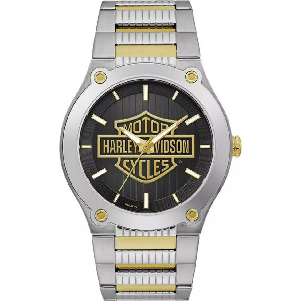 Bulova Harley-Davidson Watch 43mm