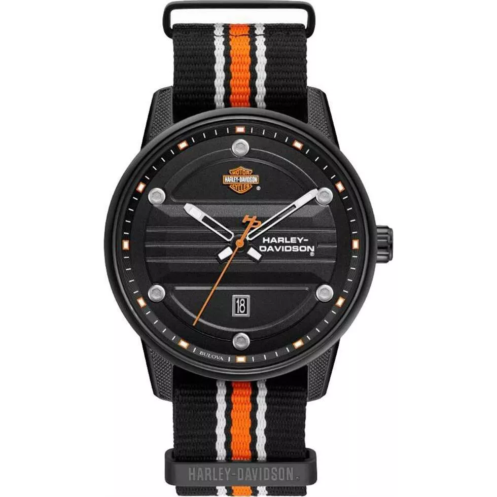 Bulova Harley-Davidson Watch 45mm