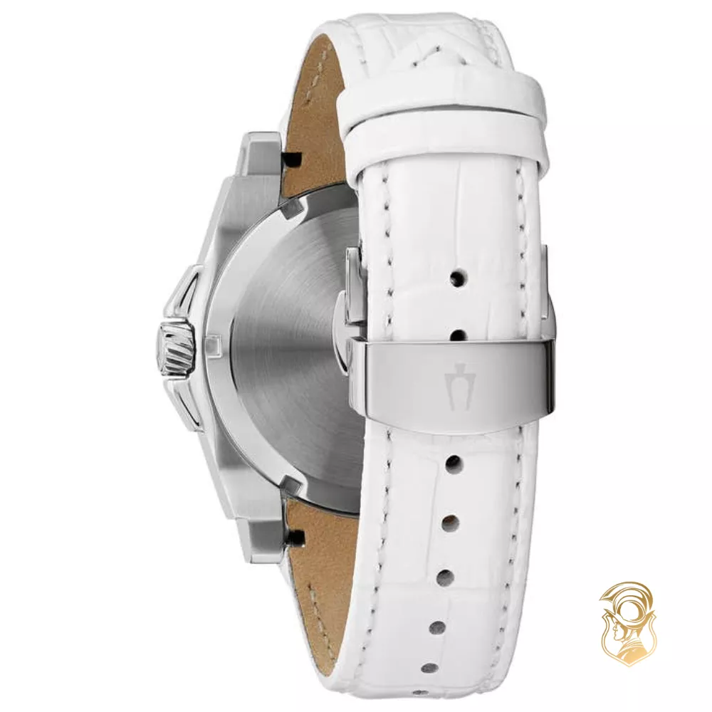 Bulova Icon Diamond Precisionist Silver Dial Watch 40mm