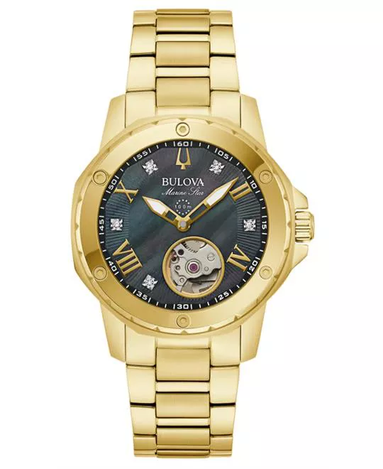 Bulova Marine Star Automatic Watch 35mm