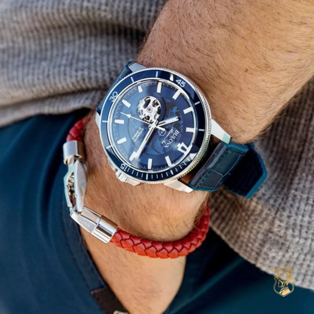 Bulova Marine Star Automatic Watch 45mm