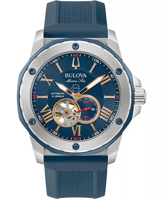 Bulova Marine Star Automatic Watch 45mm