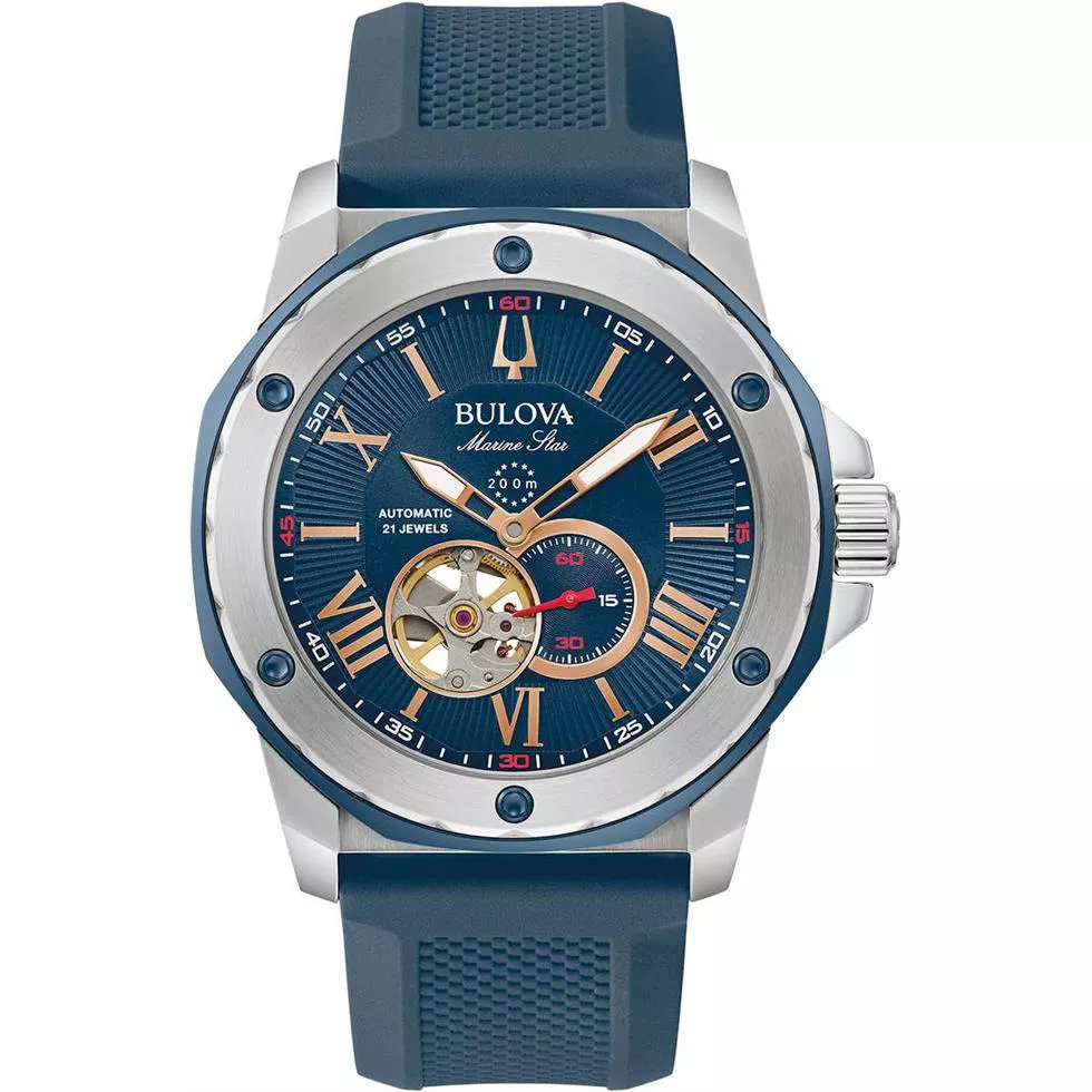 Bulova Marine Star Automatic Watch 45mm