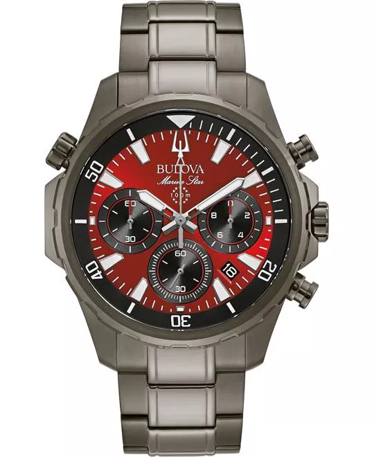 Bulova Marine Star Chronograph Watch 43mm