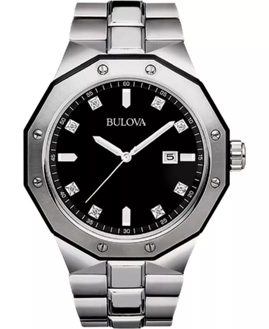 Bulova Marine Star Diamond Watch 44mm