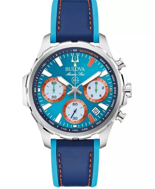 Bulova Marine Star E1 Team Miami Special Watch 43mm