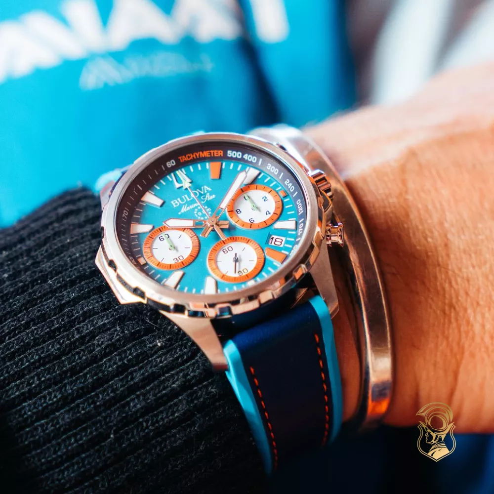 Bulova Marine Star E1 Team Miami Special Watch 43mm