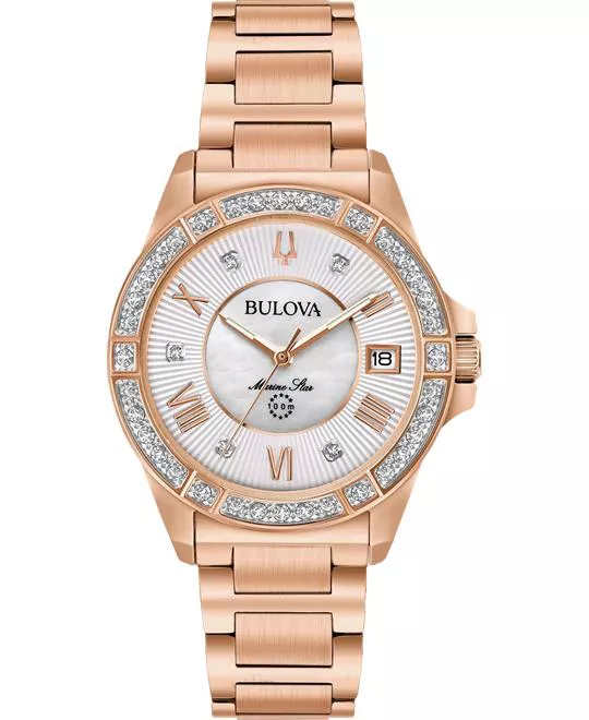 Bulova Marine Star Ladies Watch 32mm