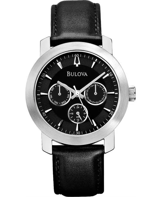 Bulova Chronograph Black Watch 40mm
