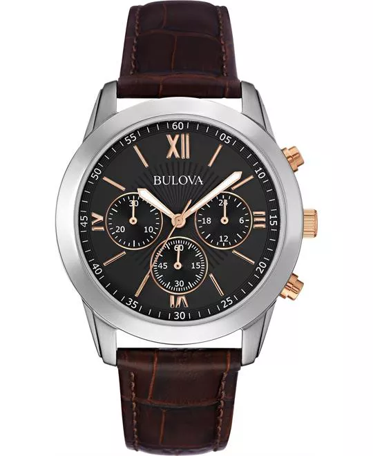 Bulova Classic Chronograph Watch 40mm 