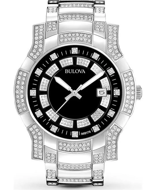 Bulova Crystal Men's Watch 42mm 