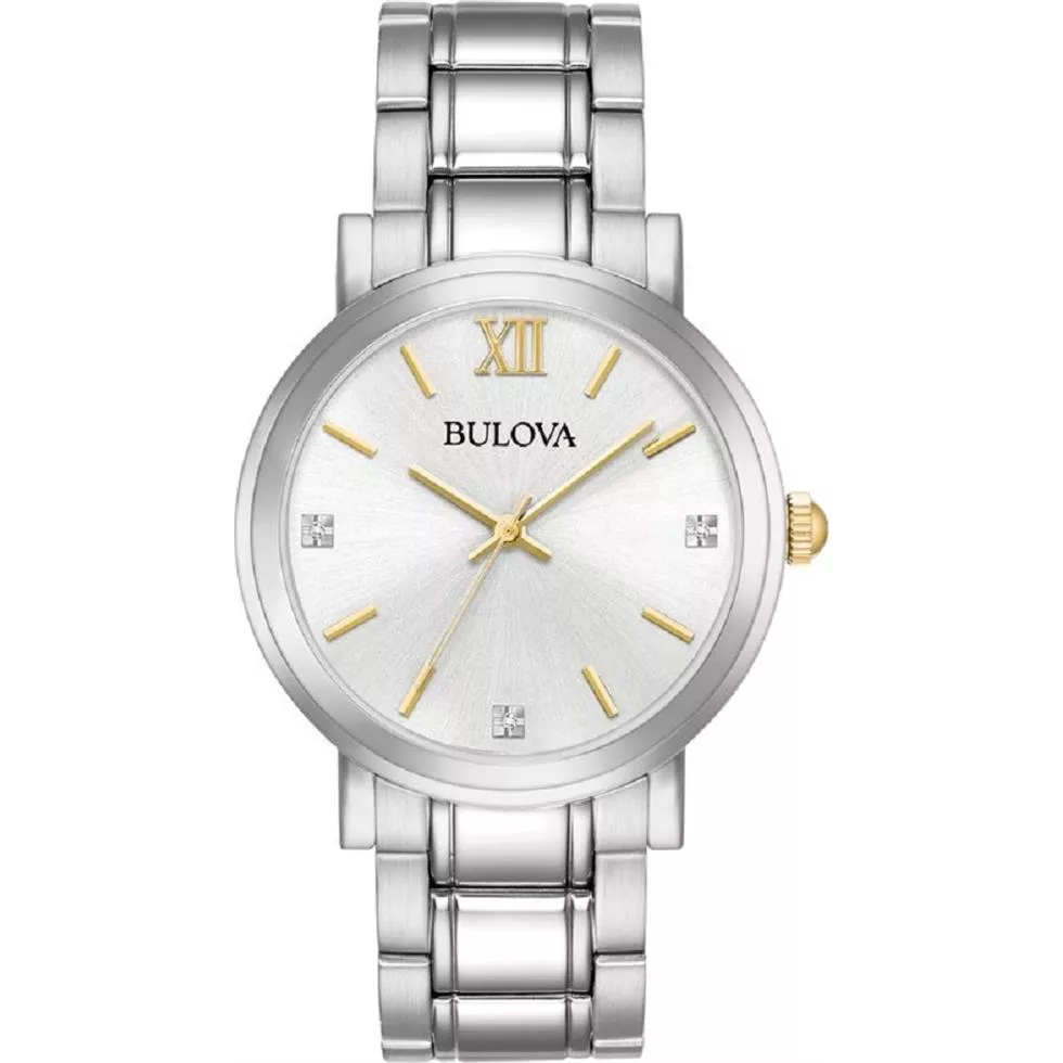 Bulova Men's Diamond Watch 40mm