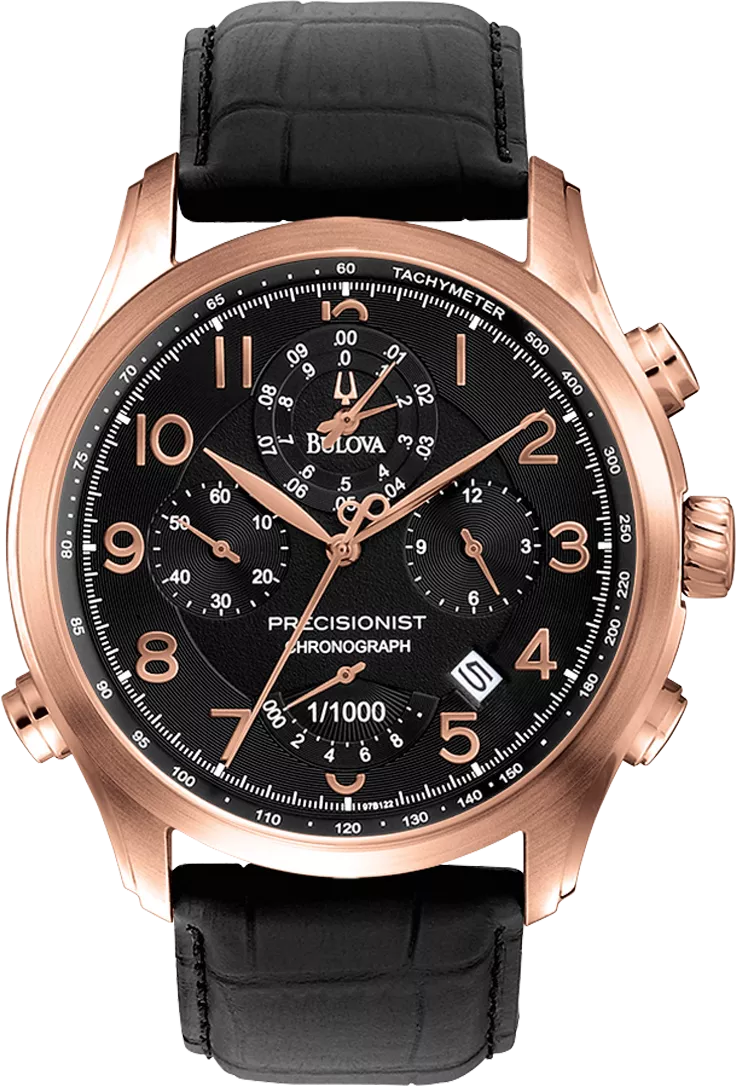 Bulova Precisionist Chronograph Men's Watch 45mm MSP: 62929