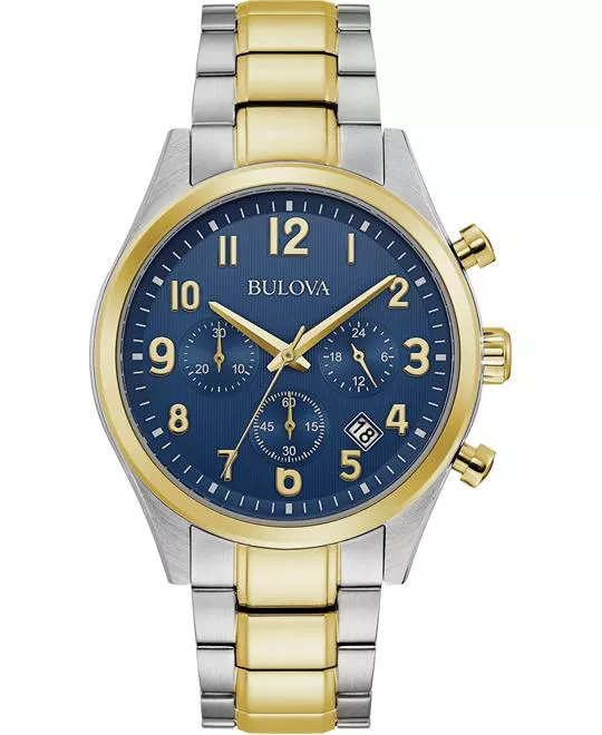 Bulova Men's Quartz Chronograph Watch 41mm