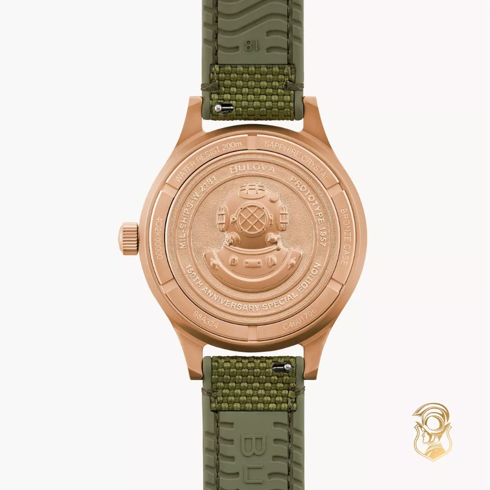 Bulova Mil Ships CuSn8 Bronze / Archive Series Watch 41mm